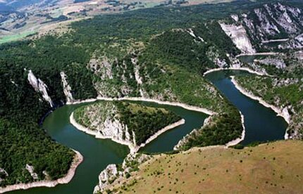 Меандри реке Увац